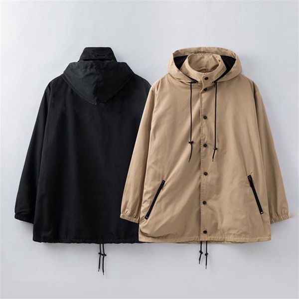 

mens windbreaker jacket outerwear jacket letter print waterproof mens women jackets coat pairs fashion windbreaker for man221c, Black;brown