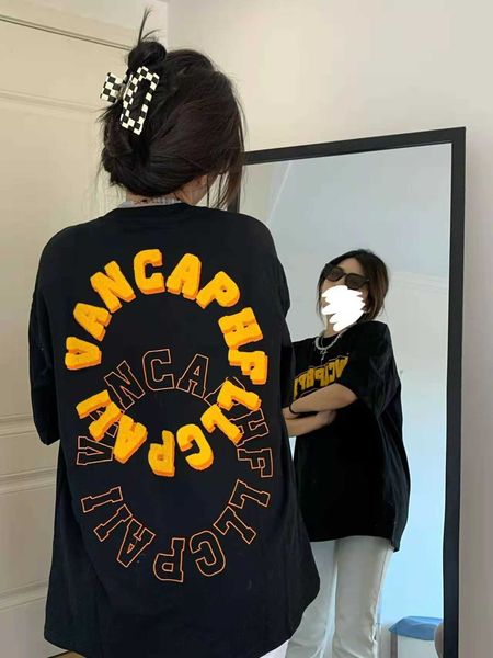 

t-shirt american hiphop fashion brand short sleeve female hip hop loose oversize street minority summer, White