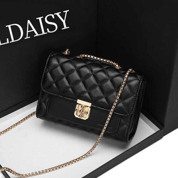 

messenger bags for women 2023 small single shoulder women's messenger chain bag luxury handbags designer purse 55% off