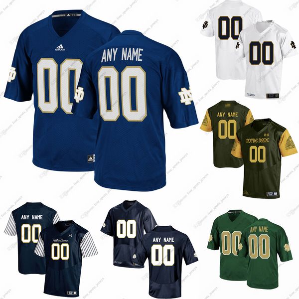 

custom ncaa college notre dame fighting irish football jerseys price tyree velotta colzie cook davis dixon eifert lenzy mailey merriweather, Black