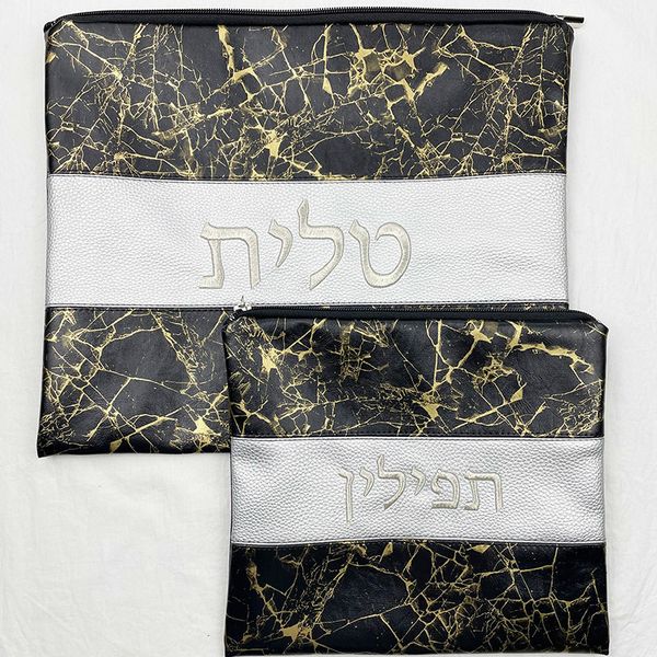 

briefcases tallit tefillin bag set for je prayer shawl zippered embroidered faux leather 230227