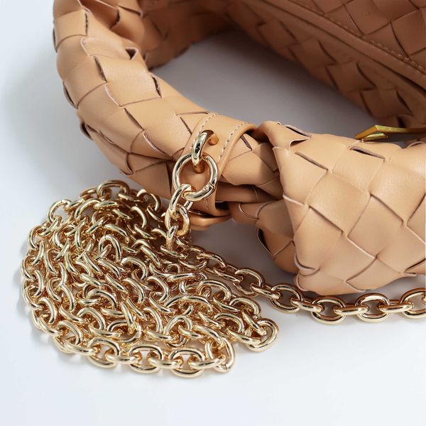 

2023 venetas woven chain color niche jodie bottegas crossbody pure bags simple designer handbag bag high sense versatile leather 992p nsgc