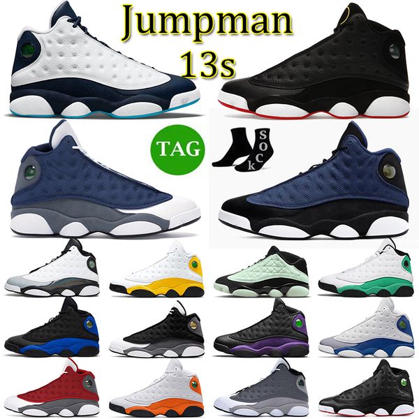 

jumpman 13 playoffs mens basketball shoes 13s french blue flint olive del sol gold glitter 13s sports obsidian black flint trainers dhgate m