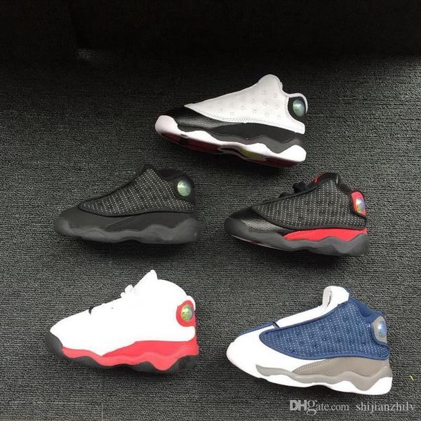 

citygear boys girls 13s og black cat basketball shoes childrens sports shoes toddlers kids birthday gift2270