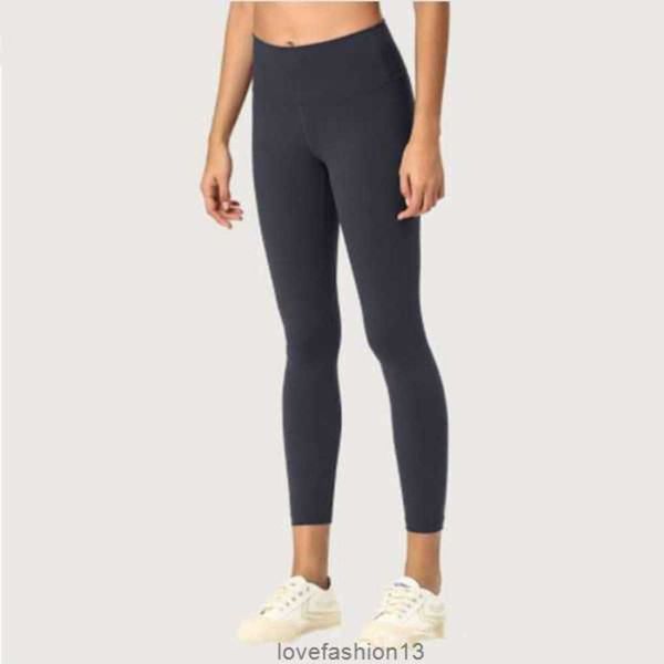 

23aloss women's fabletics leggings seamless scrunch waist naked feeling leggings running fitness gymnasium high elastic girl yoga, Black
