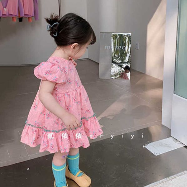 

girl's dresses toddler summer lolita child clothes little girls clothing casual midi dress children dresses party princess sundress pin, Red;yellow