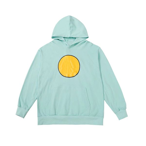 

spring and summer thin men's hoodie women's solid color sports clothes cartoon pattern couple coat high product fashion designer p, Black