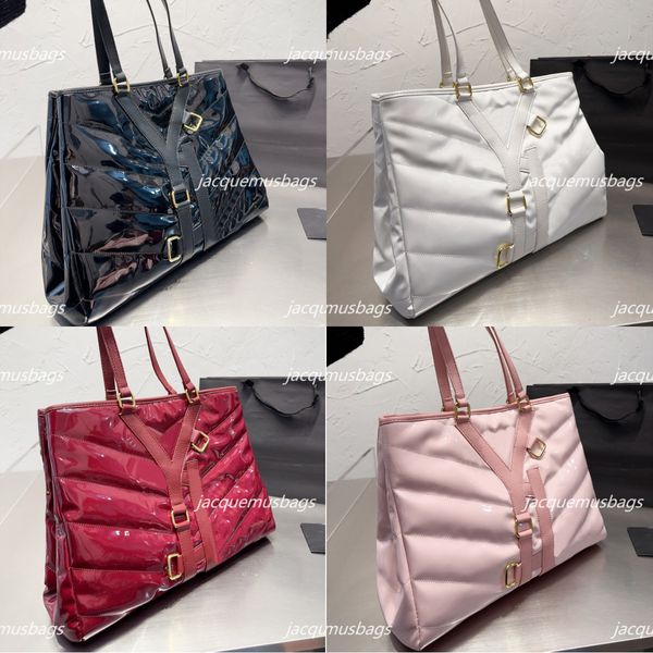 

rive gauche tote bag luxury designer leather shopping totes bags shopper large capacity shoulder cross body handbag size 42-31cm