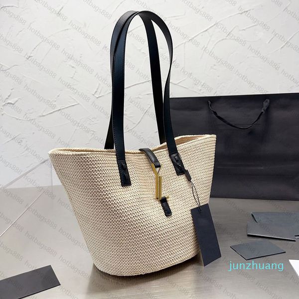 

designer bags summer fashion rattan women shoulder woven female handbags large 236 summer beach straw bags casual totes purses 233