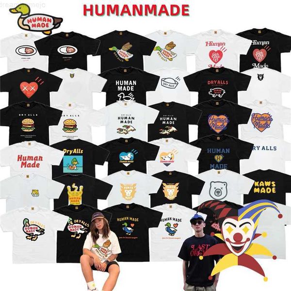 

new human made t shirt men women human made t-shirt short sleeve 0227, White;black