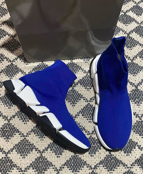 

sole balencigas 2.0 luxury designers with womens runners casual shoes bicolor mid boot sneakers speed walking triple black white blue knit s