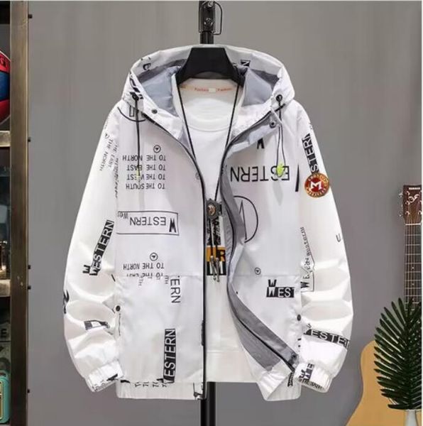

2023 fashion designer mens jacket spring autumn outwear windbreaker zipper clothes jackets coat outside can sport size m-3xl men's clot, Black;brown