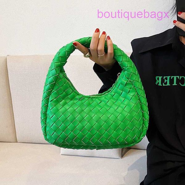 

bottegsa genuine jodie bottegs bags online shop fashion portable woven bag 2023 new fashion dinner dumpling pu soft leather person