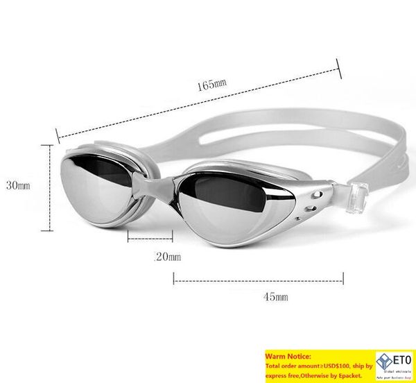 

coating mirrored sport water sportswear anti fog anti uv waterproof swimming goggles fashion swim glasses new arrival