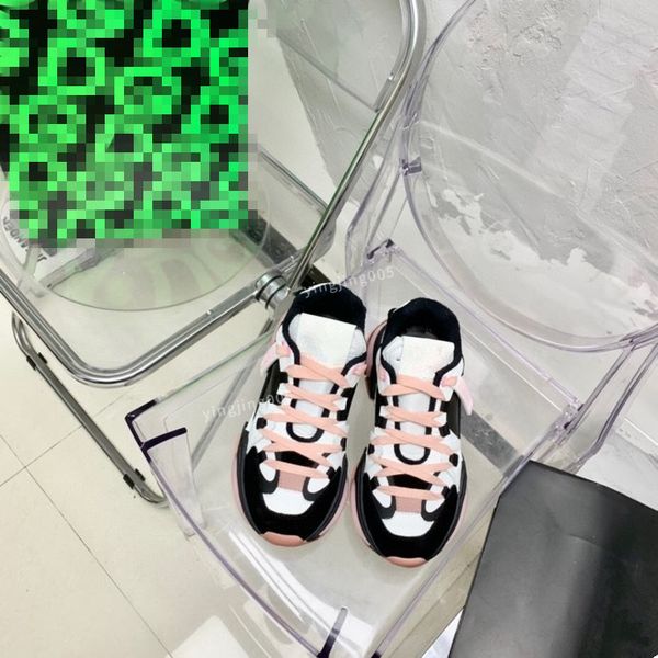 

2023 fashion casual shoes patchwork trendy sneakers men women flat lace-up sport skateboarding trainers size35-45 my221002, Black