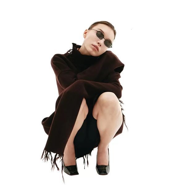 

men's hoodies sweatshirts elastic autumn long sleeve male and female brown sweaters turtleneck women pullovers streetwear knitted vete, Black