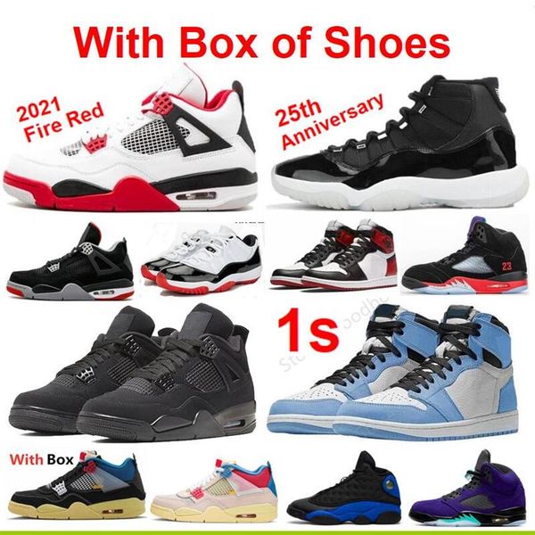 

fire red 4s 2021 basketball shoes stealth 2 0 11s raging bull 5 university blue 1 bred 11 men whole white cement328t