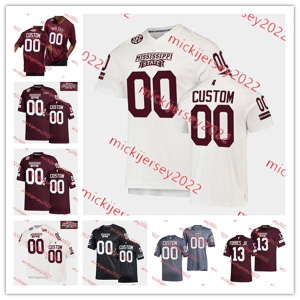 

custom stitched mississippi state bulldogs football jersey decamerion richardson esaias furdge avery sledge ke'travion hargrove antonio, Black