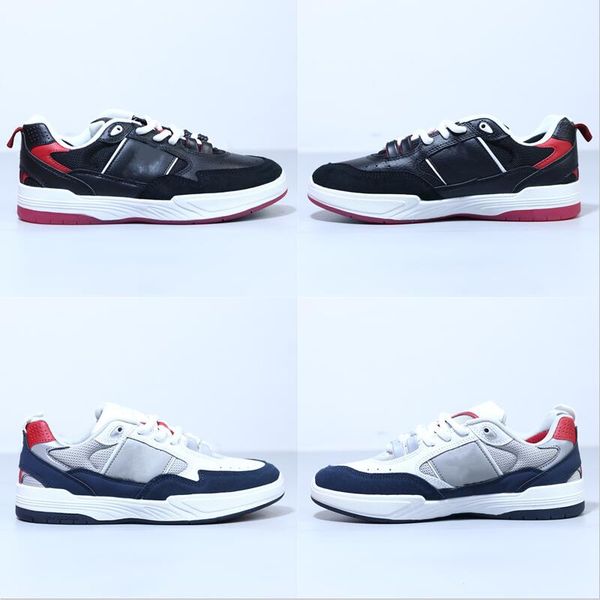 

808 black red running shoes white navy sneaker breathable mesh cloth suede cover
