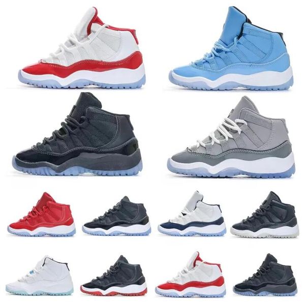

cool grey kids shoes 11s black boys grey sneaker 11 j designer basketball cherry trainers baby kid youth toddler infants children boy girl b