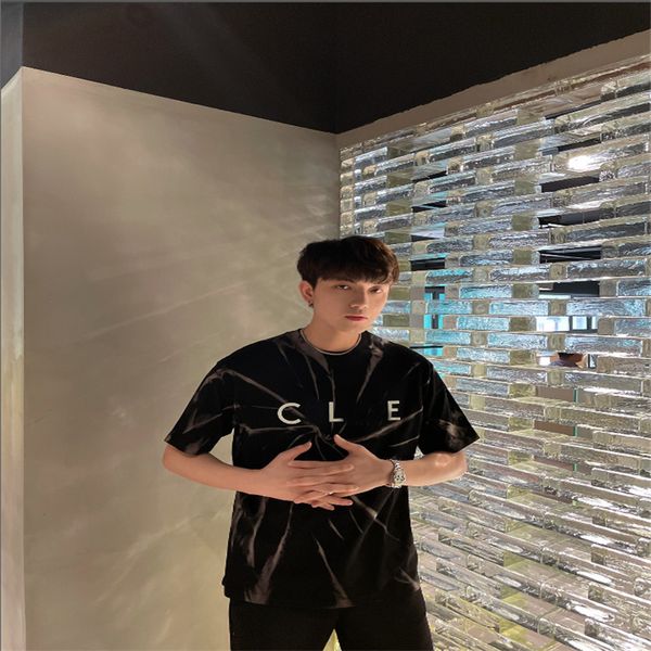 

mens t shirts designer man tshirts shorts tees summer breathable shirt with design short sleeves size s-2xl, White;black