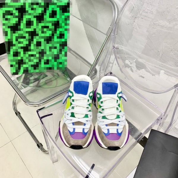 

2023 fashion casual shoes patchwork trendy sneakers men women flat lace-up sport skateboarding trainers, Black
