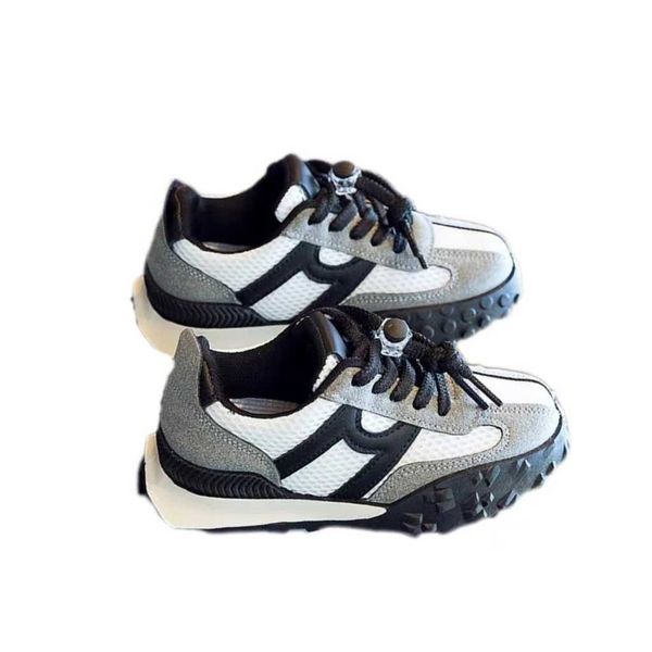 

boys' shoes and sports shoes 2023 spring 1 online red forrest gump shoes chil1en's middle and big chil1en's fashion 1 father&, Black