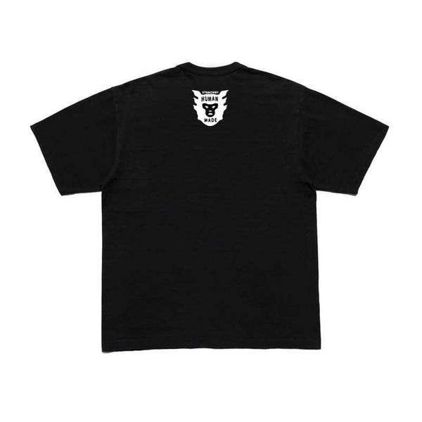 

men's t-shirts human tee made cotton summer 2023 leisure casual cartoon duck print t-shirt loose round neck short sleeve men wlb0, White;black