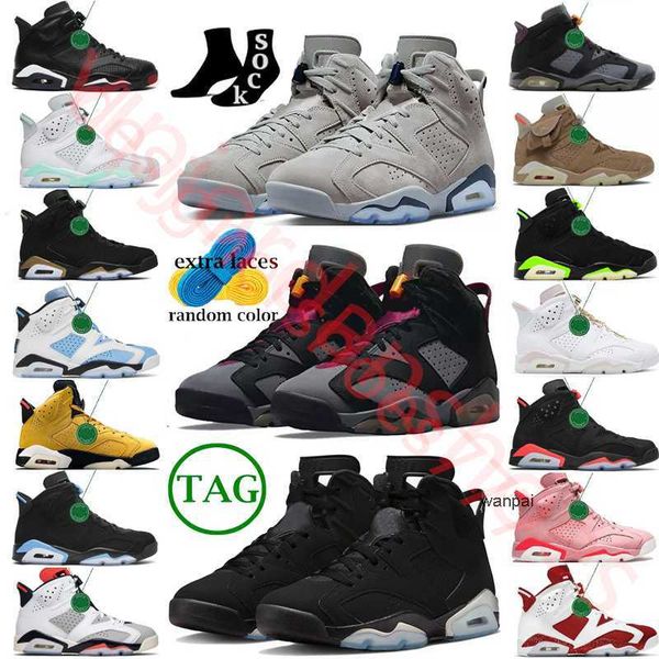 

6 6s men women basketball shoes midnight navy georgetown metallic silver unc red oreo black cat sneakers electric green moment infrared jord