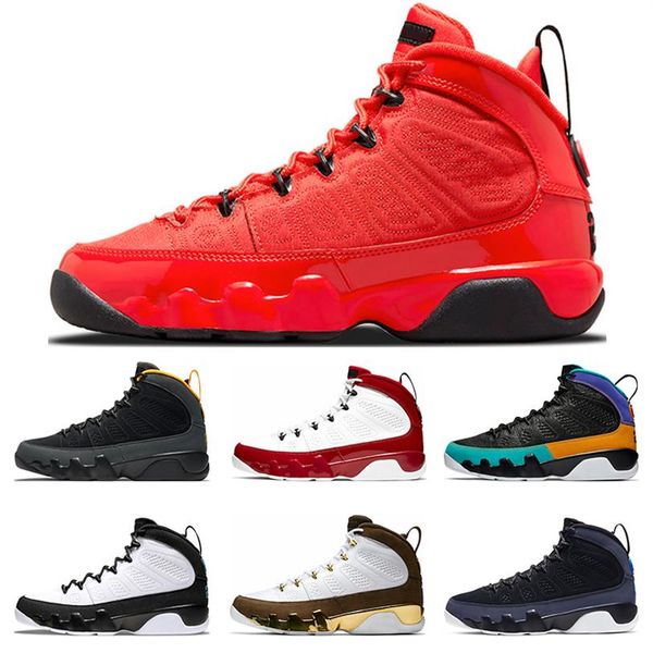 

9s chile red men basketball shoes 9 change the world melo crawfish bred university gold racer blue citrus dream it trainers sports238p