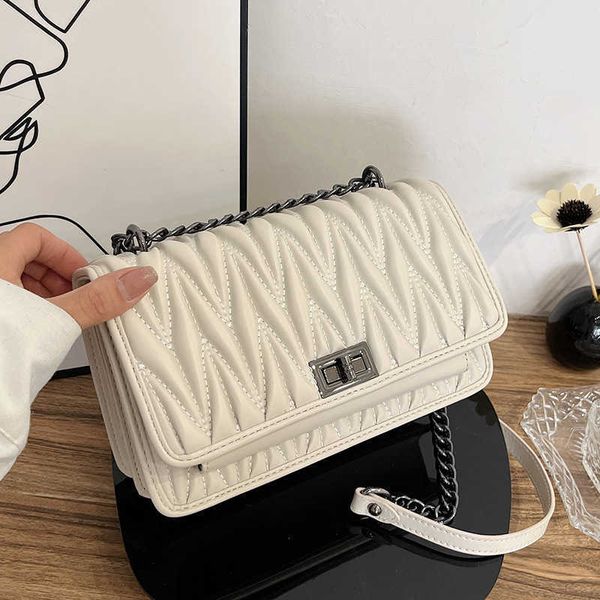 

evening bag pu leather women bag 2022 trend solid color woman chain crossbody s