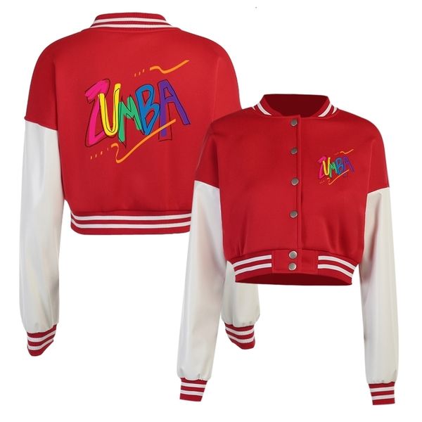 

women s jackets fashion autumn harajuki style baseball short fitness dance letters graphic o neck long sleeves streetwear 230225, Black;brown