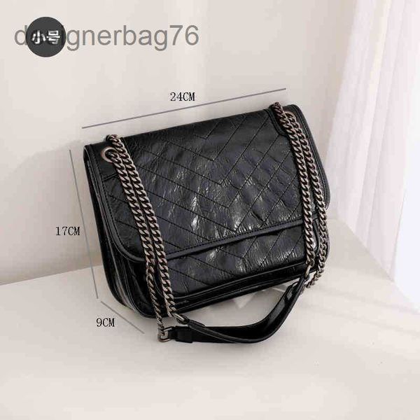 

chain hands outlet luxury handbag paris designer brand tassel shoulder bag siant lourent manhattan niki women's trendy leather retro ve