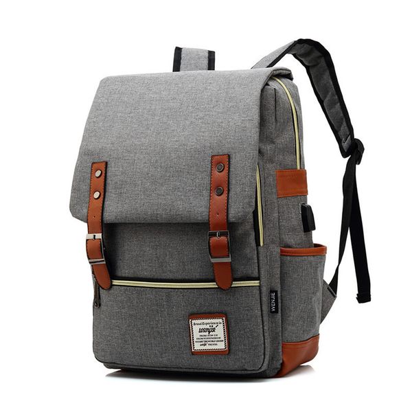 

school bags vintage lapbackpack oxford waterproof large capacity mencanvas travel leisure retro books for teenager 230227