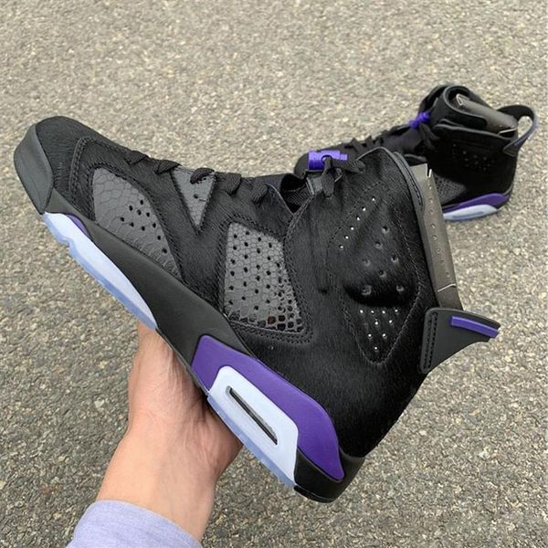 

new 6 vi black cat hairs men basketball shoes male 6s sports sneakers outdoor trainers 4046313l