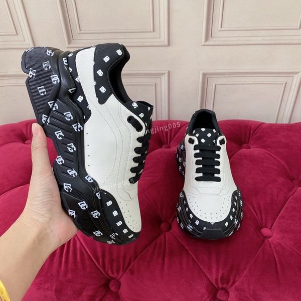 

boots designer casual shoes real leatherstripes shoe fashion trainer for man woman sneakers size35-45, Black