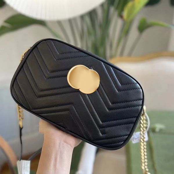 

leather tramp bag women's men's tote eller reclining luxury marmont camera designer women's clutch classic zipper night handb