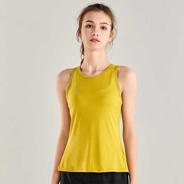 

shaping outfit lu yoga vest solid workout backless shirts sports fitness tank women active wear sleeveless sexy, White