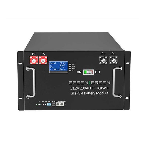 

basen lifepo4 pack 51.2v 48v 50ah 100ah 200ah 230ah 48v lithium ion golf cart battery pack with bms