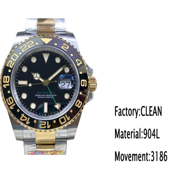 

c factory produces swiss eta3186 movement business watch 904 stainless steel watchband sapphire glass 50m waterproof and box, Slivery;brown