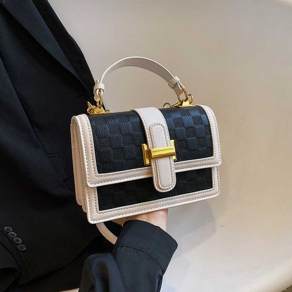 

luxury designer 2023 new ladies bags women's korean versatile small square casual style shoulder messenger pu women's bag fashion