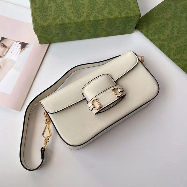 

fashion messenger bag short shoulder strap and underarm classic chain