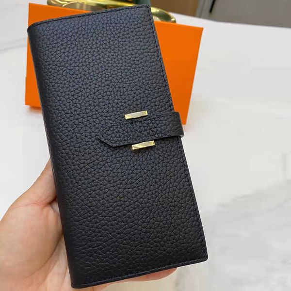 

wallet wallets long designer pink women leather purse fashion bags gold buckle and silver buckle luxury clutch mens h, Red;black