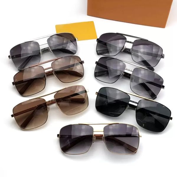

fashion classic sunglasses for men metal square gold frame uv400 vintage style attitude sunglasses protection eyewear attitude, White;black