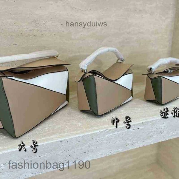 

bags 2023 leather woman single mini bag loews handbag fashion handbags shoulder trend designer leather women geometric shoulder 1vkk