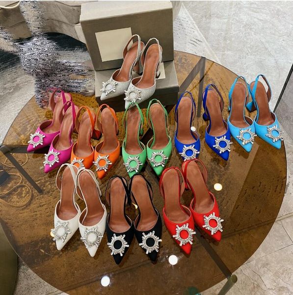 

summer womens high-heeled shoes designer brand transparency dress shoes women's luxury crystal high heel sandal classic wedding party h, Black
