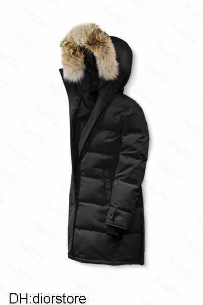 

womens designers winter coats down jackets parkas outerwear clothes hooded windbreaker big fur warm winter high1 quality 1237j0, Black