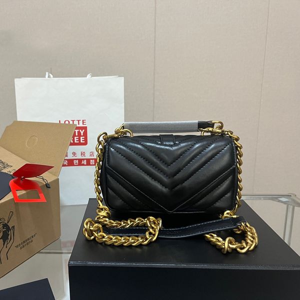 

classic bags women message bags mini crossbags designer envelope flap bags geninue leather chainbag can hold phone 18 cm