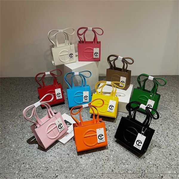 

2022 trend fashion casual korean candy color yangqi small square bag crossbody women's handbag shoulder