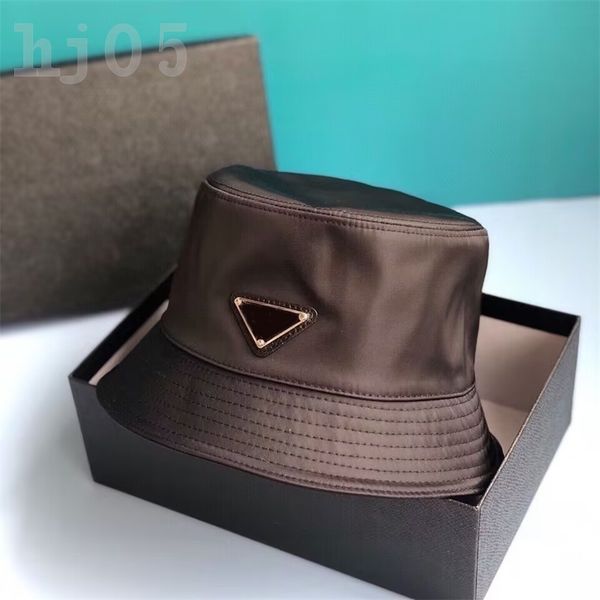 

re nylon mens hat luxury designer caps washable young popular cappello triangular enamel embroidery multicolor fashionable bucket hats for w, Blue;gray